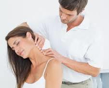 woman getting neck massage